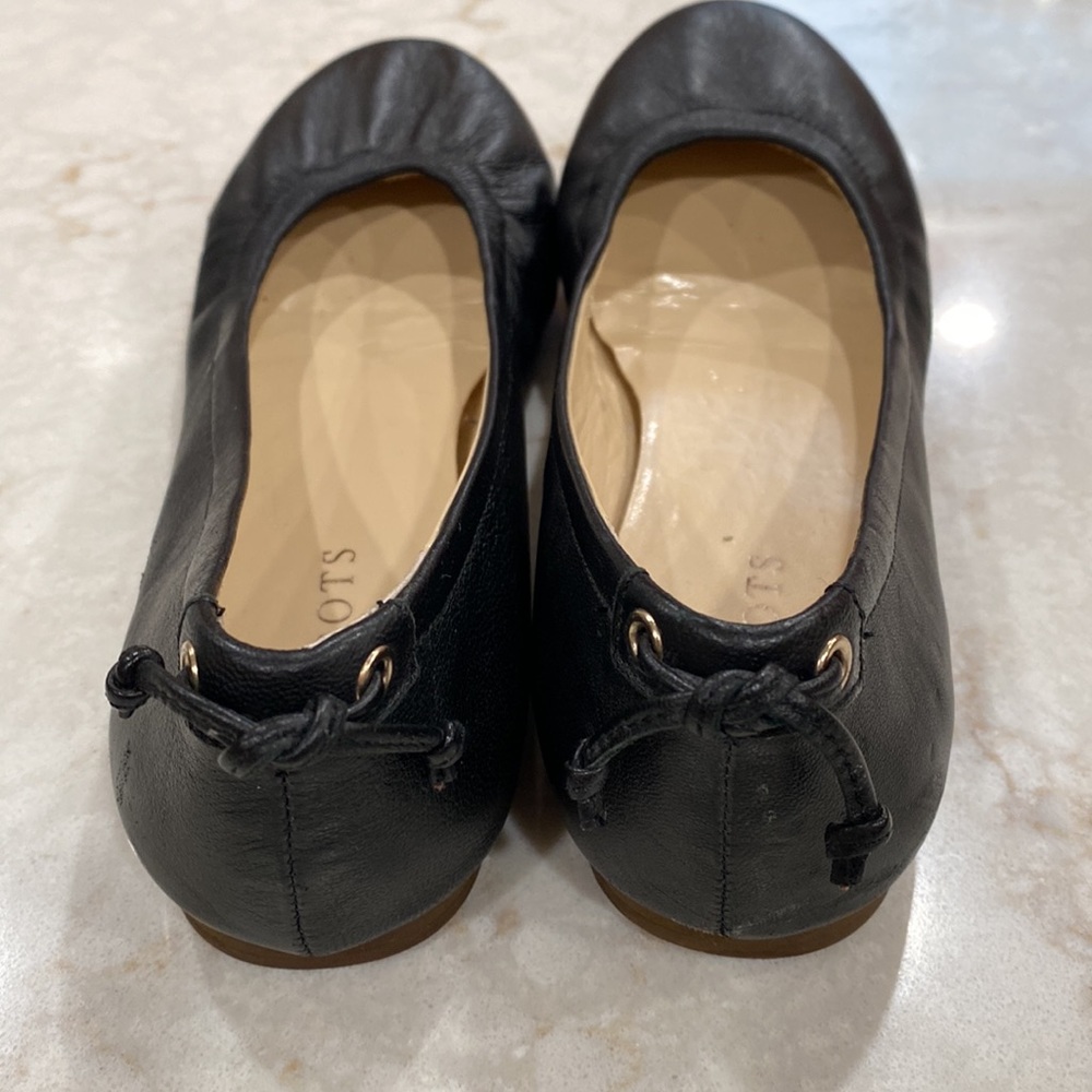 Talbots women’s black ballet flats. Size 7.5 M width - Picture 2 of 6
